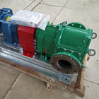 Reversible Aluminium Cam Rotor Pump , Mobile Rotary Lobe Positive Displacement Pump