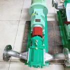 High Self - Priming Rubber Rotor Sludge Lobe Pumps Horizontal Mounting