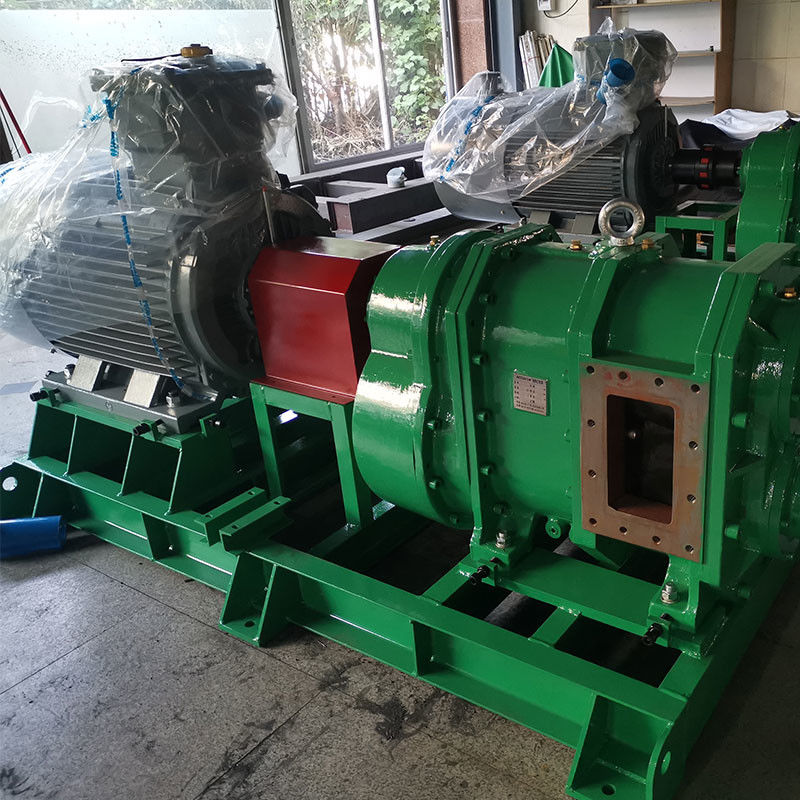 Industrial Stable Lobe Cast Iron Pump , Stainless Positive Displacement Lobe Pump