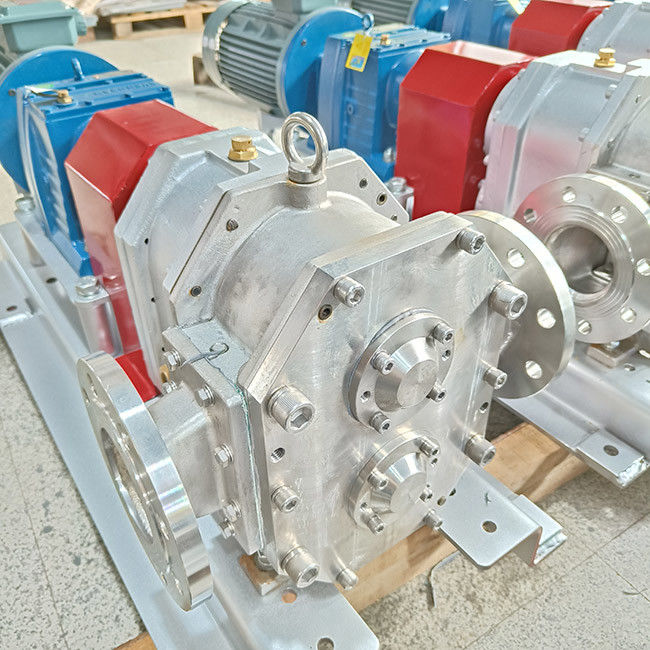 Stainless Steel Positive Displacement Lobe Pump 0.8 Mpa Multipurpose