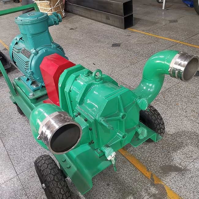 Electric Motor Hydraulic Lobe Pump 285 Rpm For Railway Coaches