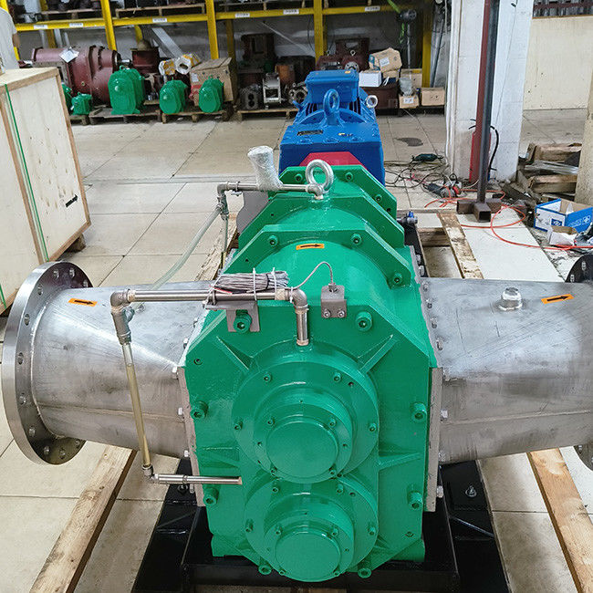 Large Flow High Pressure 25bar Rotary Lobe Pump For MBR Treatment